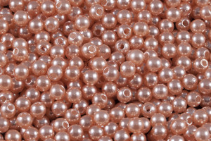 4mm Best Lustre Orange Faux Pearl About 500pcs. [y429a]