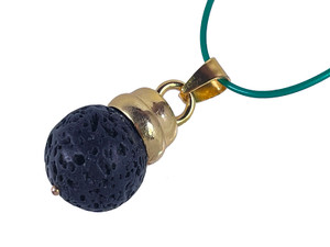 18x30mm Lava Ball Pendant [y647-d50]