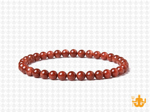 4mm Goldstone Elastic Bracelet 7.5" synthetic [b1b96]