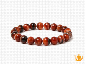 8mm Botswana Agate Elastic Bracelet 7.5" natural [b3f27]