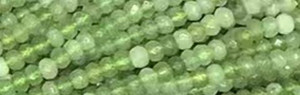 4mm New Jade dyed Faceted Rondelle Beads 15.5" [v0341]
