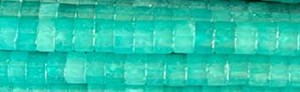 4mm Green Jade Heishi Beads 15.5" [v0455]