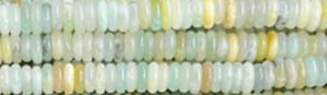 2x6mm Amazonite Rondelle Beads 15.5" [v0582]