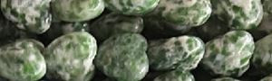 15mm Tree Agate Heart Beads 15.5" [v0612]