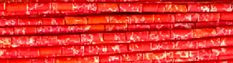 2x4mm Red Sea Sediment Tube Beads 15.5" [v0970]