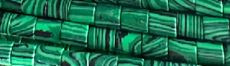 5x8mm Malachite synthetic Tube Beads 15.5" [v0994]