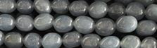8x12mm Sage Jade dyed Pebble Beads 15.5" [v1121]