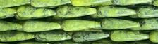 10x30mm Nephrite Jade Tear Beads 15.5" [v1336]