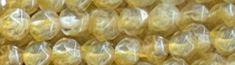 8mm Rulite Quartz dyed Faceted Hexagon Beads 15.5" [v1553]