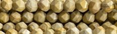 8mm Picture Jasper Faceted Hexagon Beads 15.5" [v1555]