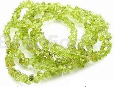 8-12mm Peridot Chips ca4 16" [v1820]