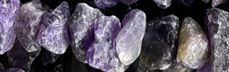 10-15mm Amethyst Nugget 15.5" [v1937]
