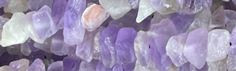 10-15mm Lavender Amethyst Nugget 15.5" [v1942]