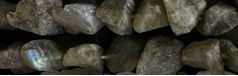 10-15mm Labradorite Nugget 15.5" [v1951]