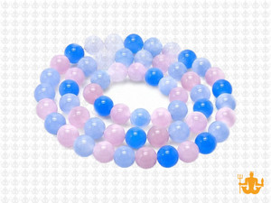 6mm  Multi-Colors Jade & Agate Beads 15.5" [6x63]