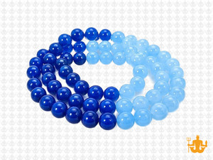 6mm  Multi-Colors Jade & Agate Beads 15.5" [6x74]