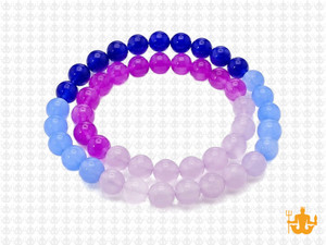 8mm  Multi-Colors Jade & Agate Beads 15.5" [8x53]