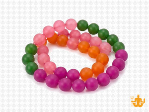 8mm  Multi-Colors Jade & Agate Beads 15.5" [8x64]
