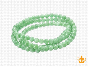4mm Green Aventurine Round Beads 15.5" natural [4b2]
