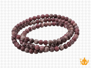 4mm Matte Mexicon Agate Round Beads 15.5" natural [4c43m]