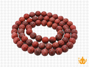 6mm Matte Brazil Agate Round Beads 15.5" natural [6c25m]