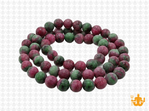 6mm Matte Watermelon Agate Round Beads 15.5" dyed [6r39m]