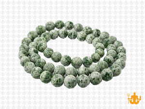 6mm Matte Tree Agate Round Beads 15.5" natural [6a23m]