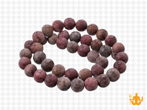 8mm Matte Mexicon Agate Round Beads 15.5" natural [8c43m]