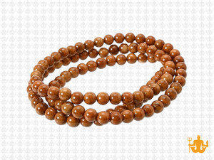 4mm Gold Lace Agate Round Beads 15.5" natural [4c29]