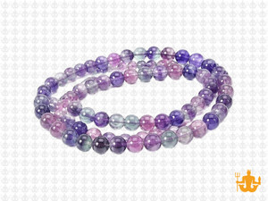 4mm Sky Quartz Round Beads 15.5" dyed [4b6]