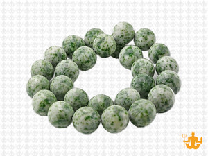 10mm Matte Tree Agate Round Beads 15.5" natural [10a23m]