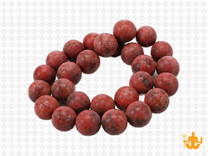 10mm Matte Brazil Agate Round Beads 15.5" natural [10c25m]