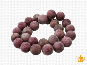 10mm Matte Mexicon Agate Round Beads 15.5" natural [10c43m]