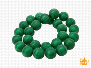 10mm Matte Green Agate Round Beads 15.5" dyed [10f13m]