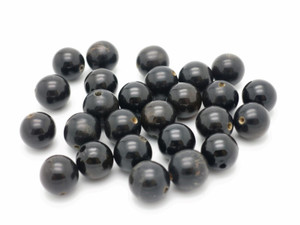 4mm Natural Buffalo Horn Beads 50pcs, A Grade [4z1bi]