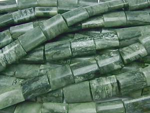 14x18mm Alpine Agate Puff Rectangle Beads 15.5" natural [s215]