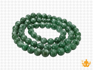 6mm Green Aventurine Round Beads 15.5" natural [6b15]