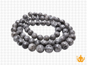 6mm Black Labradorite Round Beads 15.5" natural [6d40]