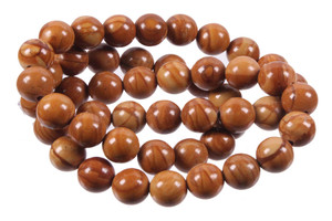 6mm Gold Lace Agate Round Beads 15.5" natural [6c29]