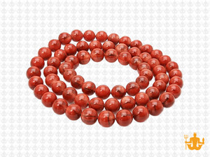 6mm Red Jasper Round Beads 15.5" natural [6r12]