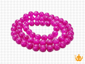 6mm Rose Agate Round Beads 15.5" dyed [6f11]