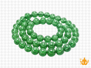 6mm Green Quartz Round Beads 15.5" synthetic [6a37]