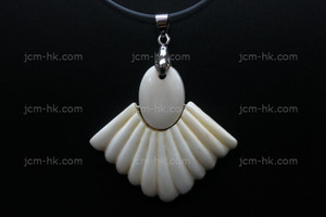 45X45mm Buffalo Bone Dangling Designer Bead Pendant [z1839]