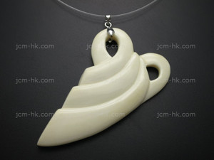 41X65mm Buffalo Bone Designer Bead Pendant [z1760]