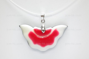 45X25mm Lucite Carved Designer Bead Pendant [z1131]