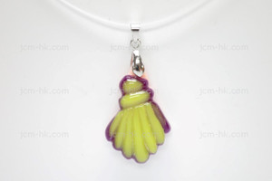 22X36mm Lucite Carved Designer Bead Pendant [z1181]