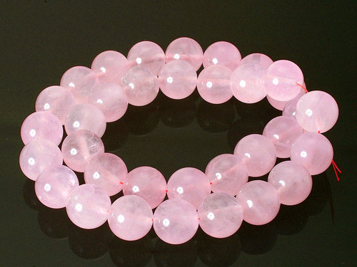 8mm Rose Quartz Round Beads 15.5" dyed [8b1]