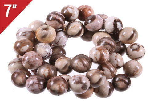 4mm Australia Zebra Jasper Round Loose Beads About 7" natural [i4r63]