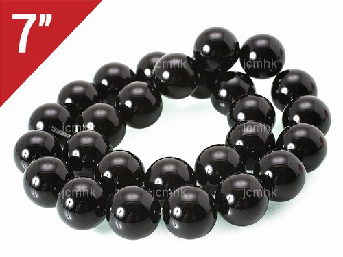 10mm Onyx Obsidian Round Loose Beads About 7" [i10b65]