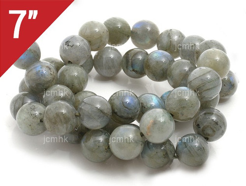 10mm Labradorite Round Loose Beads About 7" natural [i10r40]